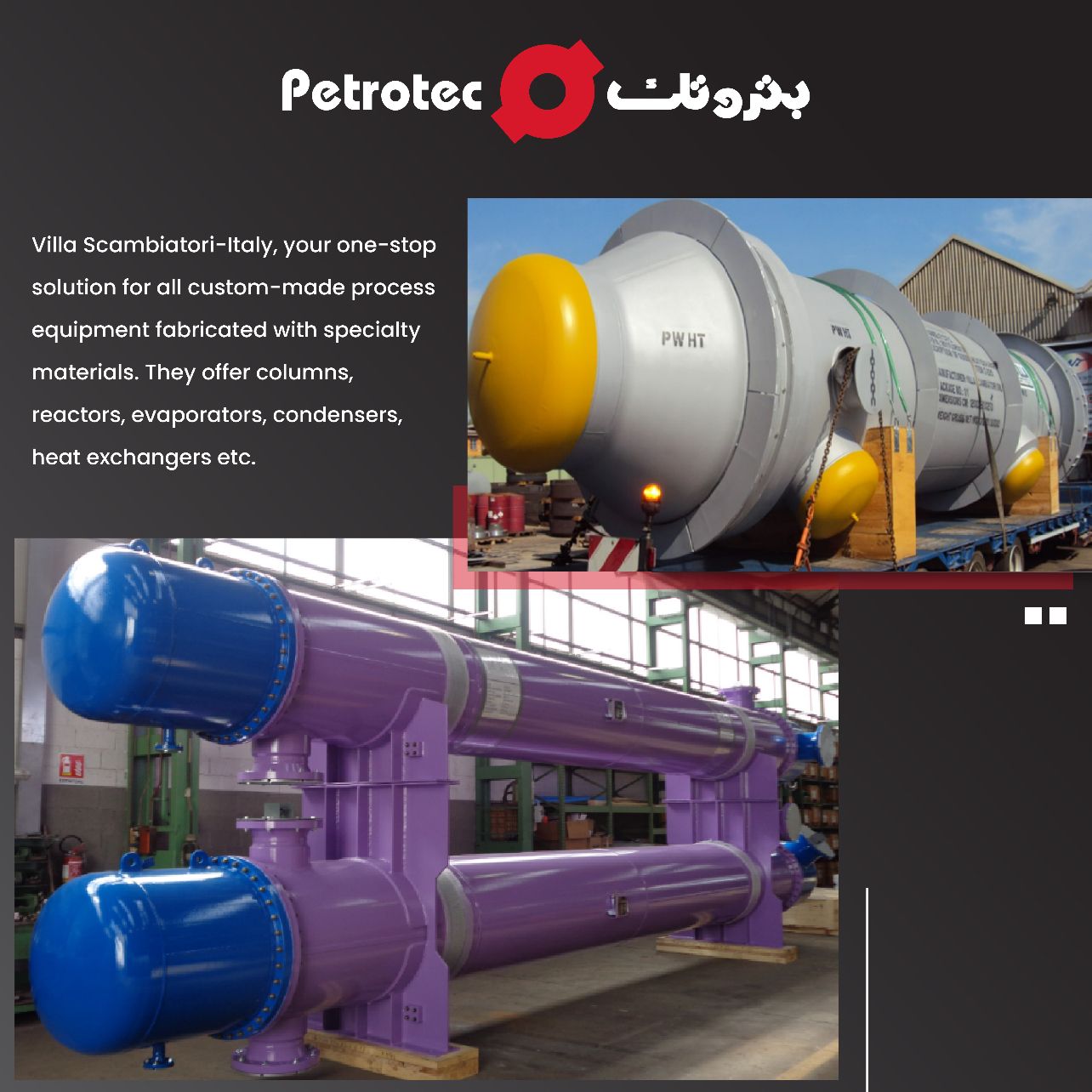 Petrotec represents Villa Scambiatori in Qatar Cover