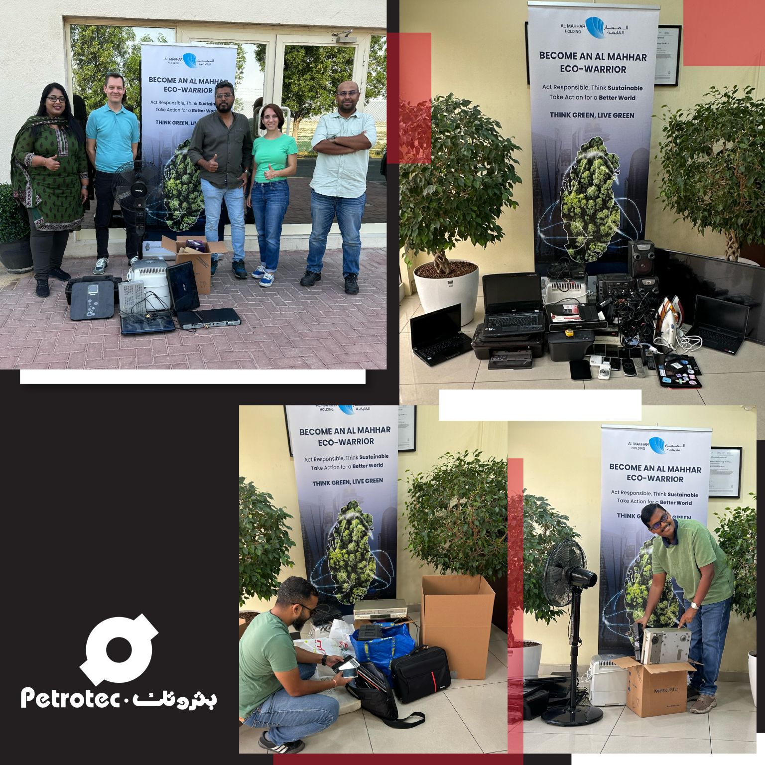 Petrotec Employees in Qatar Sustainability Week 2023