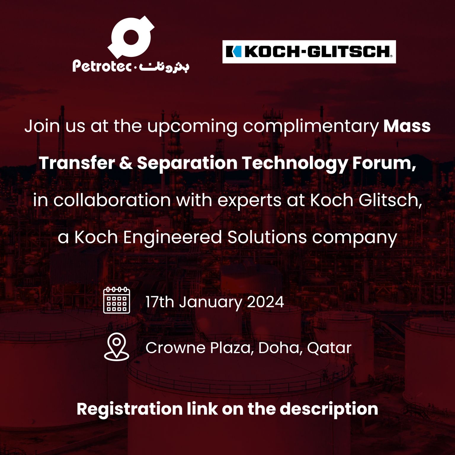Mass Transfer & Separation Technology Forum