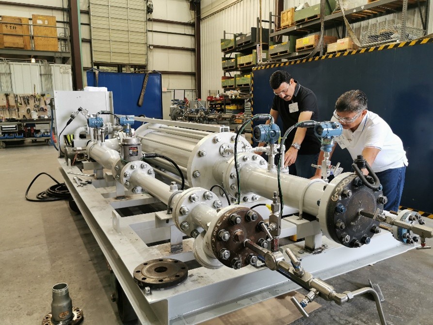 Calibration of large Bidirectional Provers by Master Meter-Compact Prover method