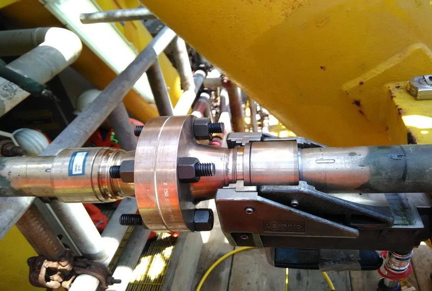 Lokring Flange Tie in